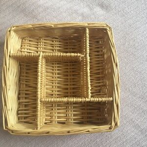 Wicker tea ☕️ tray